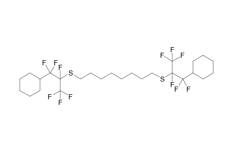 1,1,2,13,14,14-Hexafluoro-1,14-di(cyclohexyl)-2,13-bis(trifluoromethyl)-3,12-dithiatetradecane