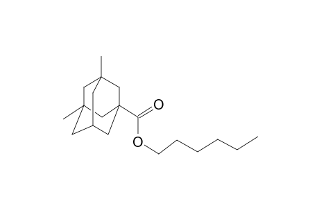 Hexyl 3,5-dimethyl-1-adamantanecarboxylate