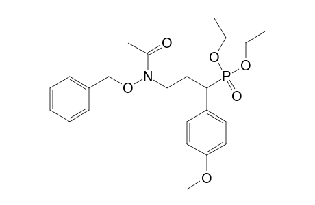 DIETHYL-3-(N-(BENZYLOXY)-ACETAMIDO)-1-(4-METHOXYPHENYL)-PROPYLPHOSPHONATE