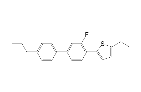 2-Ethyl-5-(3-fluoro-4'-propylbiphenyl-4-yl)thiophene