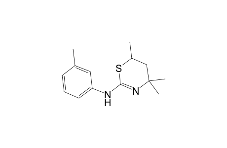 4,4,6-Trimethyl-N-(3-methylphenyl)-5,6-dihydro-4H-1,3-thiazin-2-amine