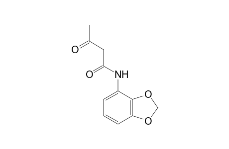 N-(Benzo[d][1,3]dioxol-4-yl)-3-oxobutanamide