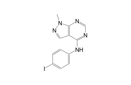 N-(4-iodophenyl)-1-methyl-1H-pyrazolo[3,4-d]pyrimidin-4-amine