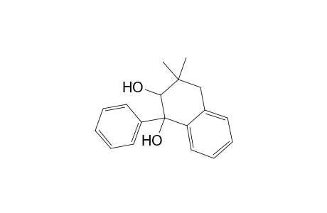 1,2-Naphthalenediol, 1,2,3,4-tetrahydro-3,3-dimethyl-1-phenyl-, cis-