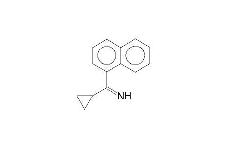 cyclopropyl(1-naphthalenyl)methanimine