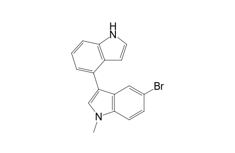 5-Bromo-1-methyl-3,4'-bi-1H-indole