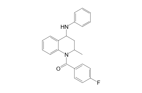 N-[1-(4-Fluorobenzoyl)-2-methyl-1,2,3,4-tetrahydro-4-quinolinyl]-N-phenylamine