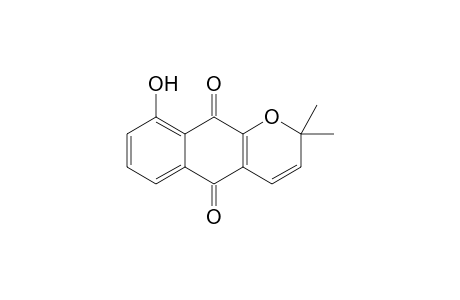 9-Hydroxy-2,2-dimethyl-2H-benzo[g]chromene-5,10-dione