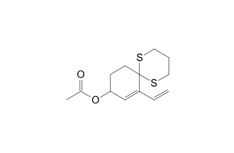 7-Vinyl-1,5-dithiaspiro[5.5]undec-7-en-9-yl acetate