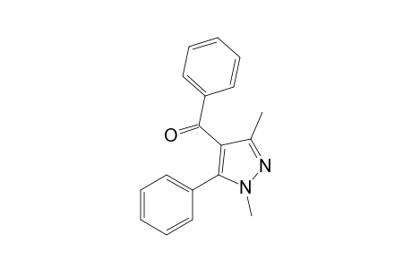 4-Benzoyl-1,3-dimethyl-5-phenylpyrazole