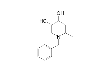 1-Benzyl-6-methyl-3,4-piperidinediol