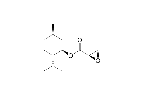 (1R,2S,5R)-(-)-Menthyl (2'R,3'R)-2',3'-epoxy-2-methylbutanoate