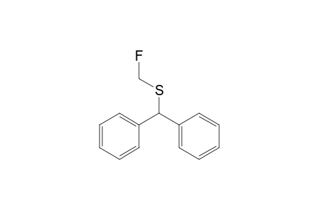 Benzene, 1,1'-[[(fluoromethyl)thio]methylene]bis-