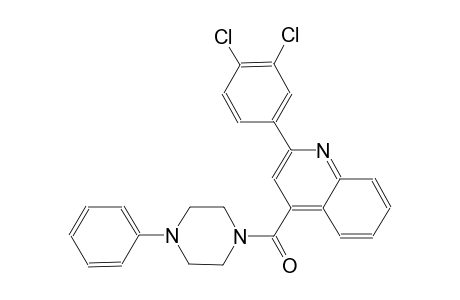 2-(3,4-dichlorophenyl)-4-[(4-phenyl-1-piperazinyl)carbonyl]quinoline
