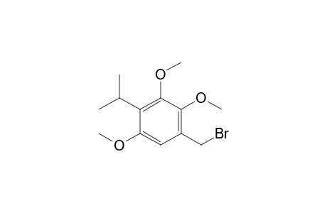 2-(1-methylethyl)-1,3,4-trimethoxy-5-bromomethylbenzene