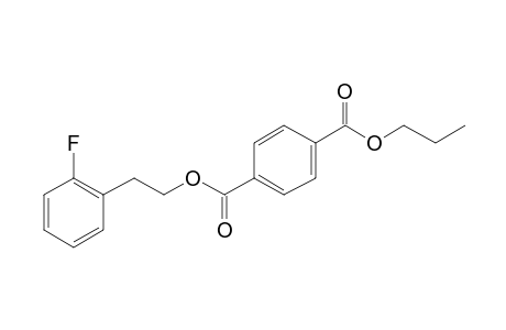 Terephthalic acid, 2-fluorophenethyl propyl ester