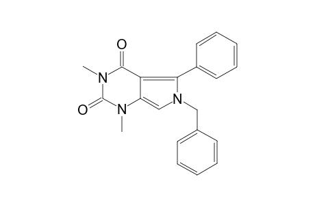 6-Benzyl-1,3-dimethyl-5-phenyl-1,6-dihydro-pyrrolo[3,4-d]pyrimidine-2,4-dione
