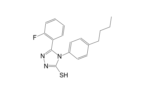 4-(4-butylphenyl)-5-(2-fluorophenyl)-4H-1,2,4-triazole-3-thiol