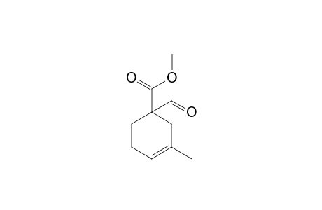 Methyl 1-formyl-3(or 4)-methyl-3-cyclohexene-1-carboxylate
