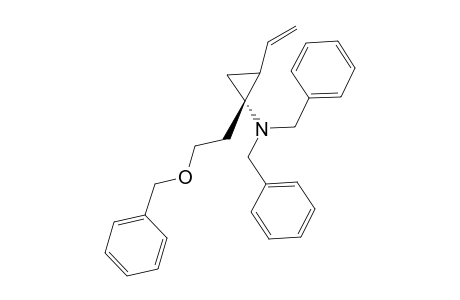 (E/Z)-N,N-Dibenzyl-N-[1(S)-(2-benzyloxyethyl)-2-ethenylcyclopropyl]amine