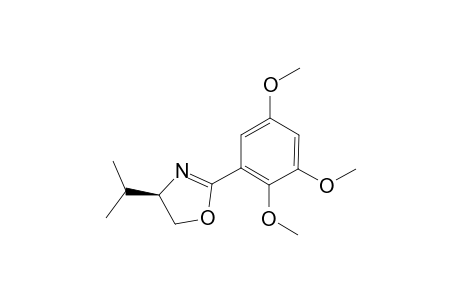 (-)-(4S)-4-ISOPROPYL-2-(2,3,5-TRIMETHOXYPHENYL)-4,5-DIHYDROOXAZOLE