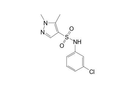 1H-Pyrazole-4-sulfonamide, N-(3-chlorophenyl)-1,5-dimethyl-