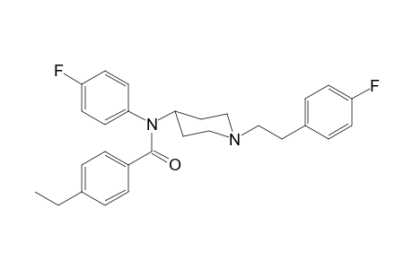 4-Ethyl-N-(4-fluorophenyl)-N-(1-[2-(4-fluorophenyl)ethyl]piperidin-4-yl)benzamide