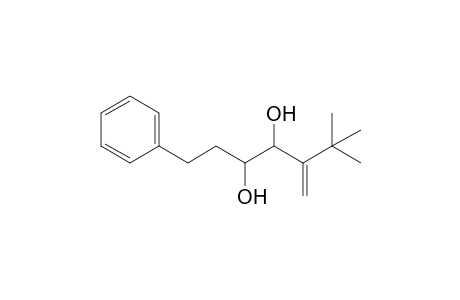 syn-2,2-Dimethyl-3-methylene-7-phenylheptane-4,5-diol
