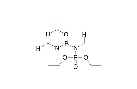 METHYL(DIETHOXYPHOSPHINYL)[ETHOXYDIMETHYLAMINOPHOSPHINO]AMINE