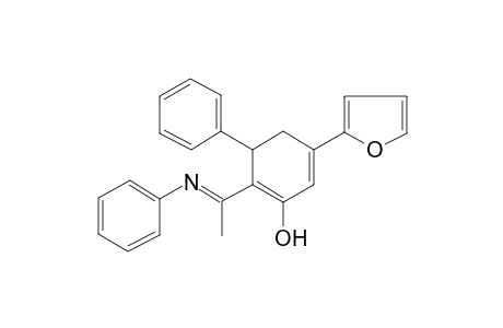 Cyclohexa-1,5-dienol, 5-furan-2-yl-3-phenyl-2-(1-phenyliminoethyl)-