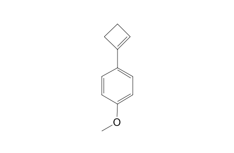 1-(4-METHOXYPHENYL)-CYClOBUTENE