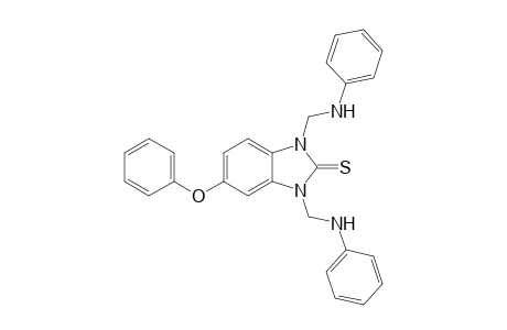 1,3-Bis(phenylaminomethyl)-5-phenoxybenzimidazolin-2-thione