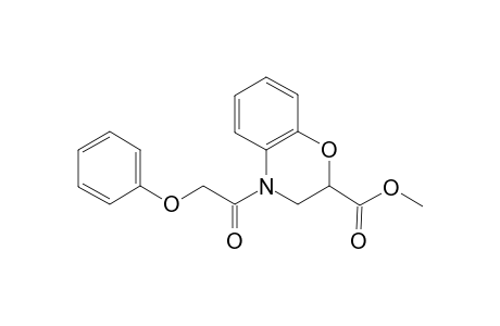 2H-1,4-Benzoxazine-2-carboxylic acid, 3,4-dihydro-4-(2-phenoxyacetyl)-, methyl ester