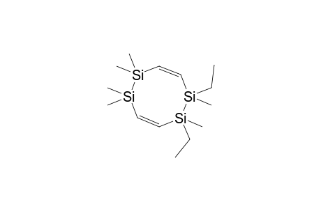 CIS,CIS-1,2,5,5,6,6-HEXAMETHYL-1,2-DIETHYL-1,2,5,6-TETRASILACYCLOOCTA-3,7-DIENE