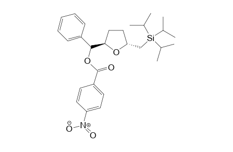 (2R,5R) (+/-)-Phenyl-(2-((triisopropylsilyl)methyl)tetrahydrofuran-5-yl)methyl 4-nitrobenzoate