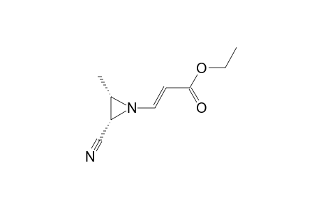 (R*,R*)-E-2-CYANO-3-METHYL-ALPHA'-ETHOXYCARBONYL-N-VINYL-AZIRIDINE