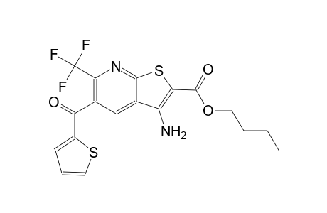 thieno[2,3-b]pyridine-2-carboxylic acid, 3-amino-5-(2-thienylcarbonyl)-6-(trifluoromethyl)-, butyl ester