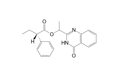1-(4-oxo-2-quinazolinyl)ethyl (R)-.alpha.-Phenylbutyric acid ester