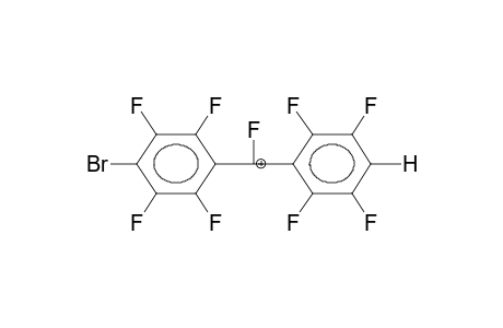 4-BROMO-4'-HYDRO-PERFLUORO-DIPHENYLMETHYL CATION