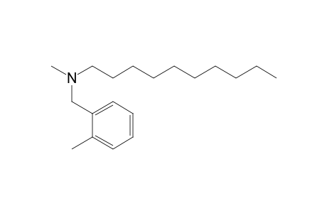 2-Methylbenzylamine, N-decyl-N-methyl-