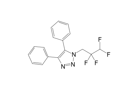 4,5-Diphenyl-1-(2,2,3,3-tetrafluoropropyl)-1H-1,2,3-triazole