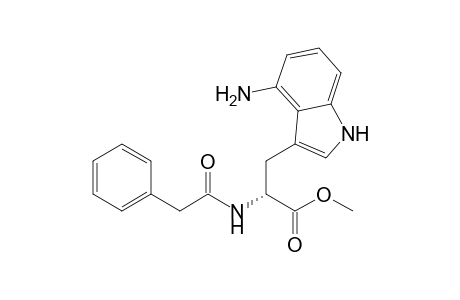 (R)-4-Amino-N-phenylacetyltryptophan methyl ester
