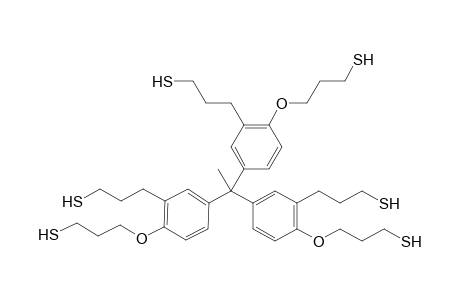 3,3',3''-(Ethane-1,1,1-triyltris(2-(3-mercaptopropoxy)benzene-5,1-diyl))tris(propane-1- thiol)