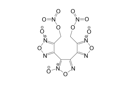 [4-[4-[4-(nitrooxymethyl)-5-oxidanidyl-1,2,5-oxadiazol-5-ium-3-yl]-2-oxidanidyl-1,2,5-oxadiazol-2-ium-3-yl]-2-oxidanidyl-1,2,5-oxadiazol-2-ium-3-yl]methyl nitrate