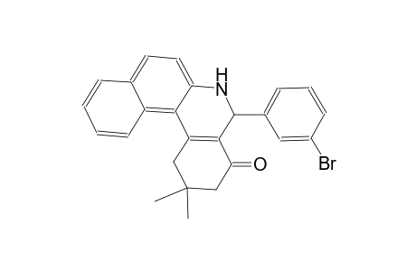 5-(3-Bromophenyl)-2,2-dimethyl-2,3,5,6-tetrahydrobenzo[a]phenanthridin-4(1H)-one