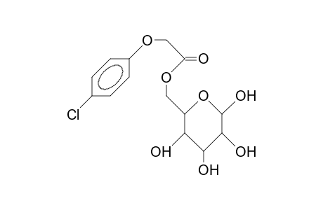 A-D-6-O-(4-Chloro-phenoxy-acetyl)-glucose