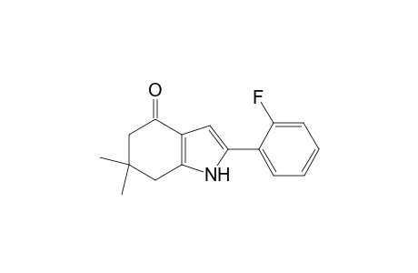 2-(2-Fluorophenyl)-6,6-dimethyl-6,7-dihydro-1H-indol-4(5H)-one