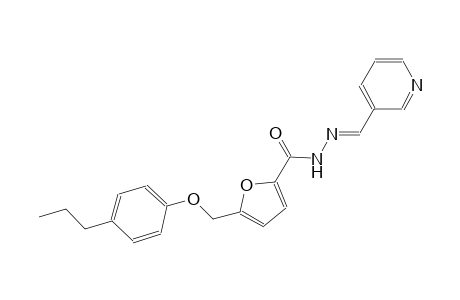 5-[(4-propylphenoxy)methyl]-N'-[(E)-3-pyridinylmethylidene]-2-furohydrazide