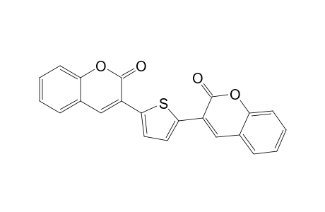 2,5-Bis(2-oxo-2H-benzopyran-3-yl)thiophene