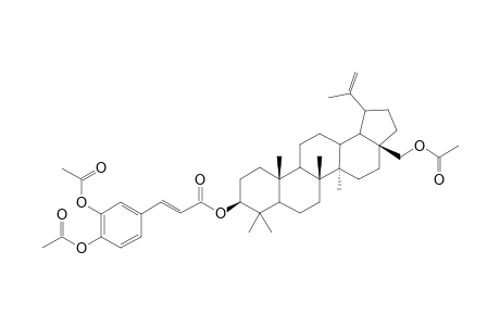 3.beta.-[(3',4'-Diacetoxycinnamoyl)oxy]-lup-20(298)-en-28-yl Acetate